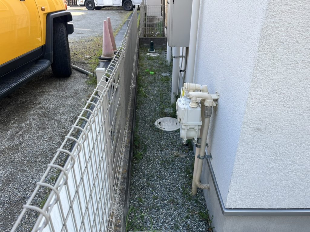 茅ヶ崎市Ｇ様邸砂利敷き工事